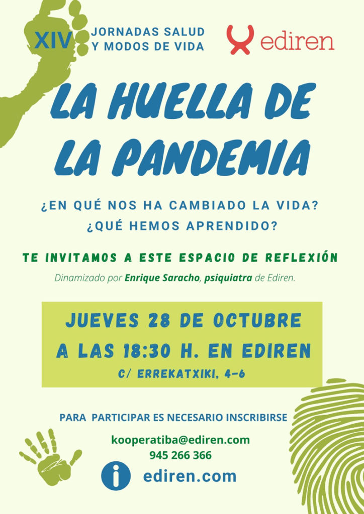 jornada abierta a la reflexión sobre cómo nos ha influido la pandemia en la vida de las personas