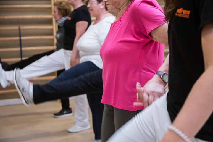 Fisioterapia y equilibrio con ejercicios terapéuticos en Vitoria